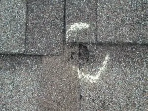 Hail Damage Roof Repair by Dane Roofing in Dallas, TX